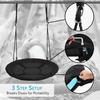 Serenelife Round Fabric Swing SLSWNG100